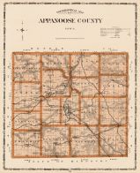 Appanoose County, Iowa State Atlas 1904